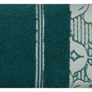Ręcznik Sylwia 50x90 turkusowy 500g/m2 frotte Eurofirany