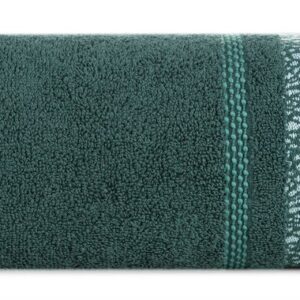 Ręcznik Tessa 30x50 zielony ciemny frotte 500g/m2 Eurofirany