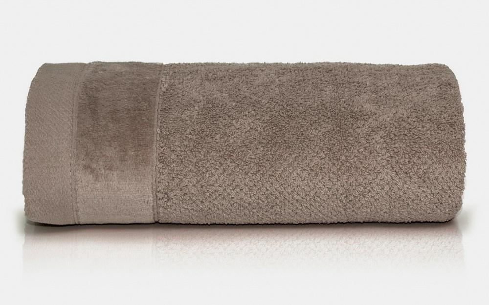 Ręcznik Vito 30x50 beżowy taupe frotte bawełniany 550 g/m2