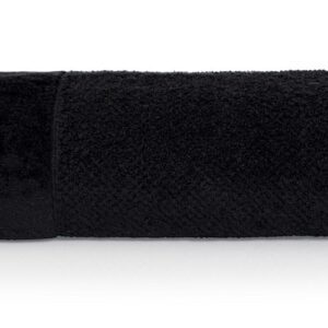 Ręcznik Vito 30x50 czarny frotte bawełniany 550g/m2