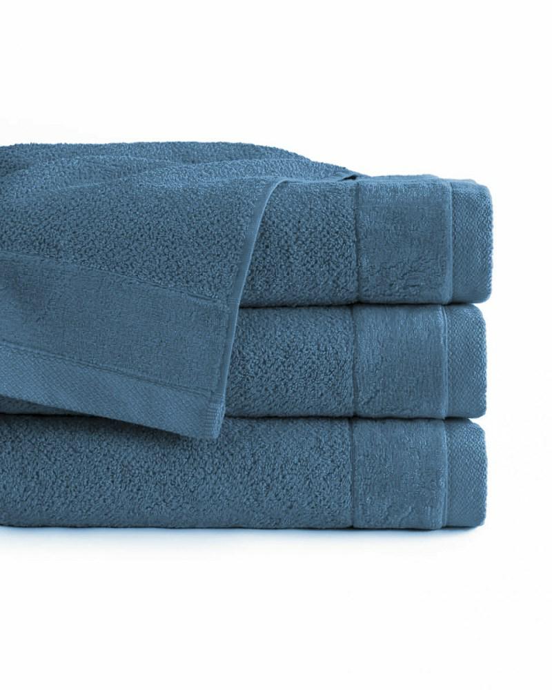 Ręcznik Vito 50x90 blue niebieski frotte bawełniany 550 g/m2 blue - obrazek 2