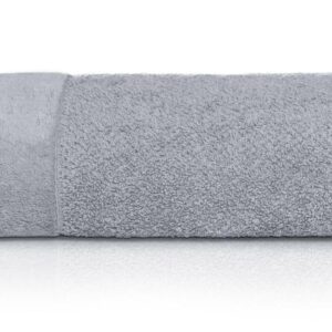 Ręcznik Vito 50x90 szary jasny frotte bawełniany 550g/m2