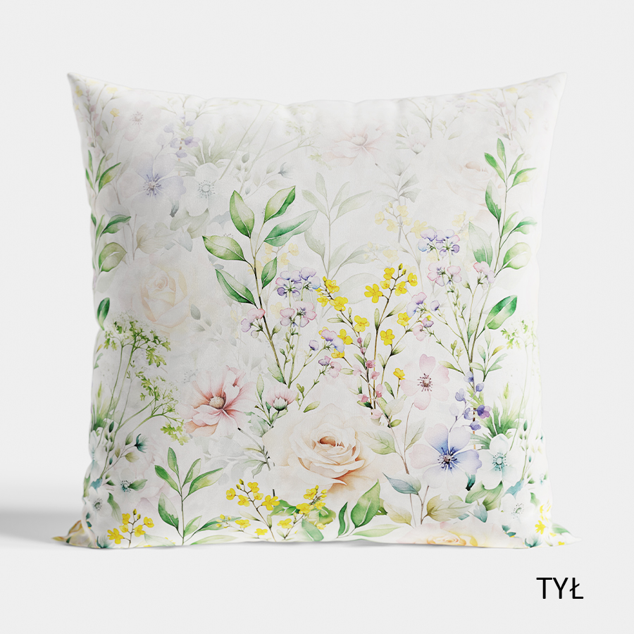 WIOSENNY OGRÓD Poszewka dekoracyjna VELVET, 40x40cm, kolor - obrazek 3