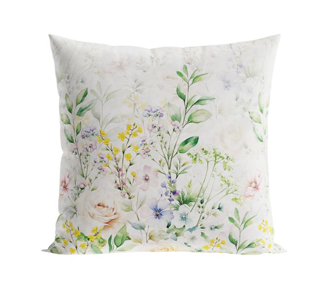 WIOSENNY OGRÓD Poszewka dekoracyjna VELVET, 40x40cm, kolor