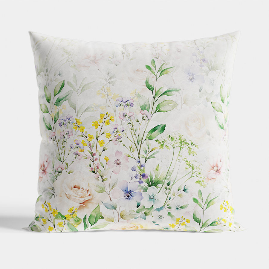 WIOSENNY OGRÓD Poszewka dekoracyjna VELVET, 40x40cm, kolor - obrazek 2