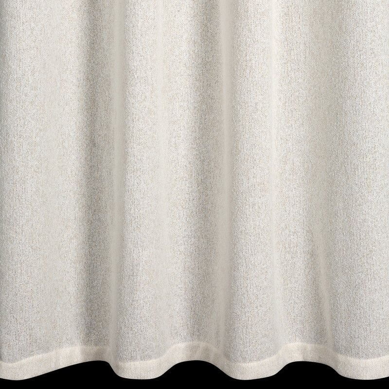 Zasłona 140x250 Essi kremowa złota gotowa na przelotkach Eurofirany - obrazek 6