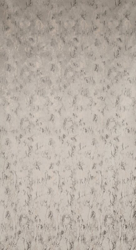 Zasłona 140x250 Kornelia brązowa jasna z błyszczącym nadrukiem gotowa na przelotkach Eurofirany - obrazek 8