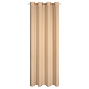 Zasłona 140x250 Rita pomarańczowa jasna gotowa na przelotkach Eurofirany