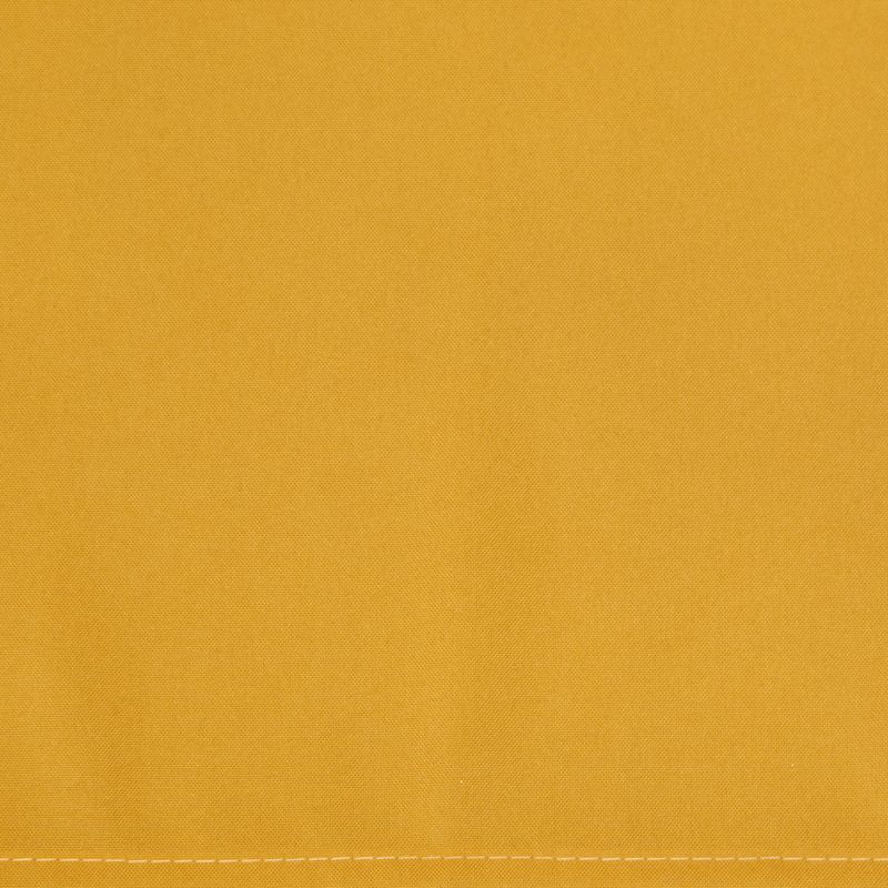 Zasłona 140x270 Rita musztardowa gotowa na taśmie żabki tunel agrafki Eurofirany - obrazek 3