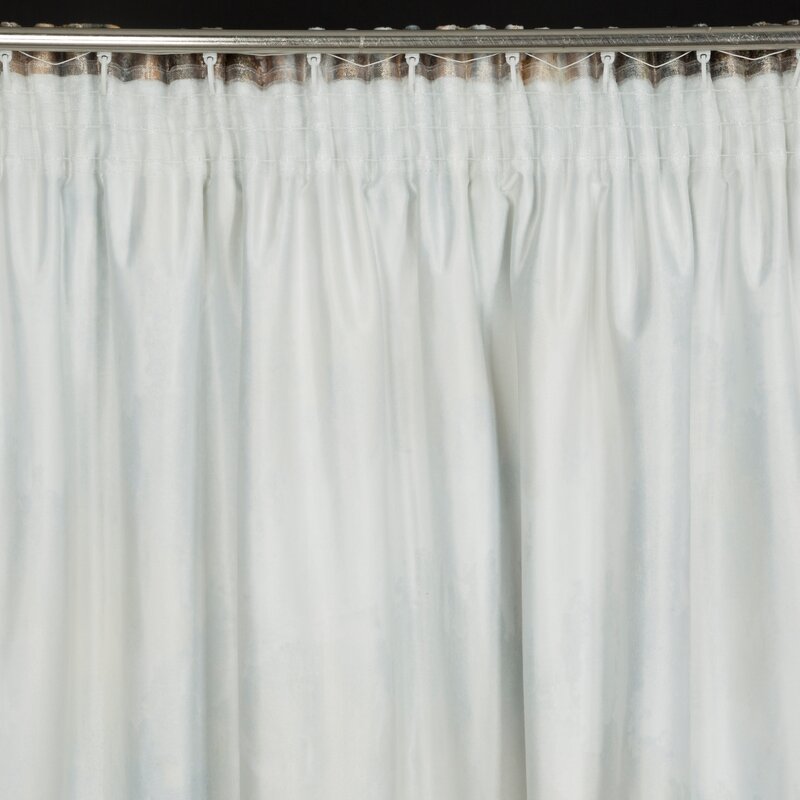 Zasłona 140x270 Tina musztardowa gotowa na taśmie Eurofirany - obrazek 9