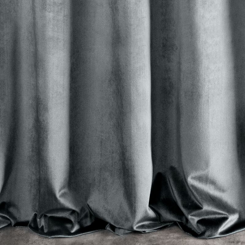 Zasłona gotowa samanta na taśmie 140x270 cm grafitowy - obrazek 5