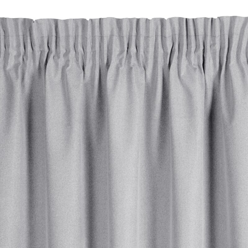 Zasłona gotowa Suzan 135x270 stalowa zaciemniająca na taśmie Eurofirany - obrazek 9