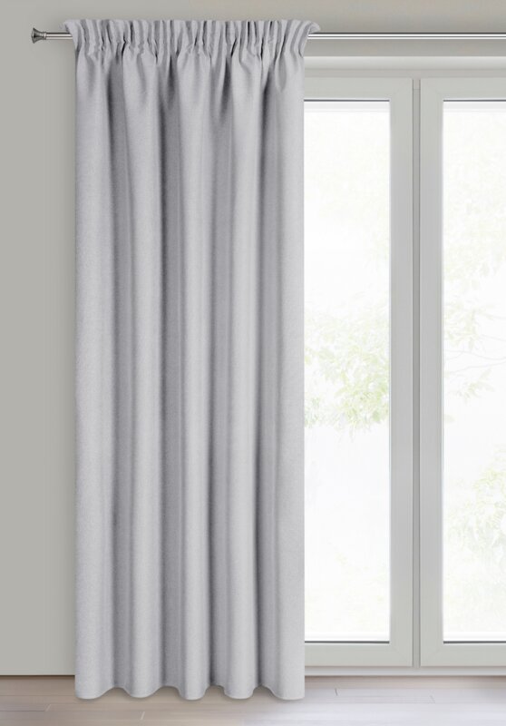 Zasłona gotowa Suzan 135x270 stalowa zaciemniająca na taśmie Eurofirany - obrazek 10