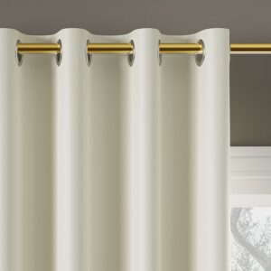 Zasłona gotowa typu blackout na przelotkach, szerokość 140cm x wysokość 250cm, kolor 326 ecru