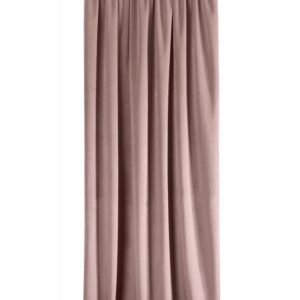 Zasłona zaciemniająca 140x270 Villa ciemna różowa gotowa na taśmie Eurofirany
