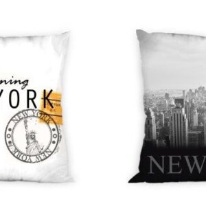 Poszewka dziecięca 40x40 3D Nowy York New York City Faro